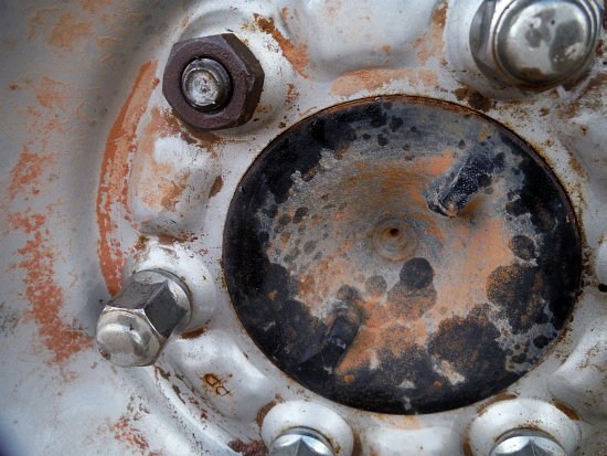 Landrover wheel nut on Holden Rodeo. Fits!